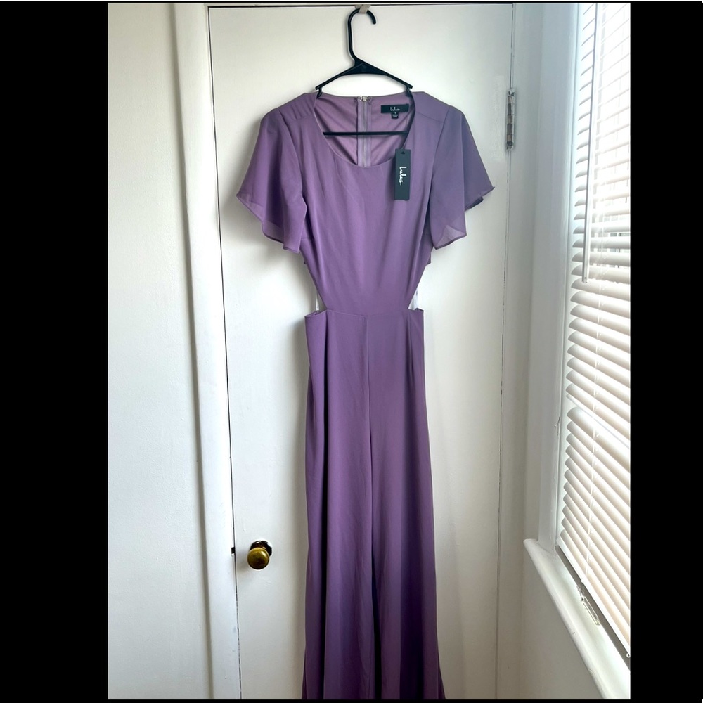 Lulu's Purple Jumpsuit - Picture 5 of 7